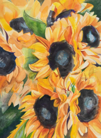 Works of Lakes Region artist featured at  Rochester library