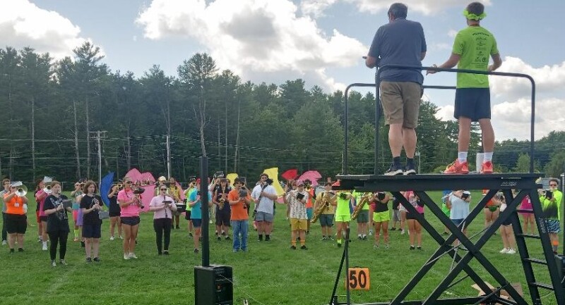 With only about a month until their first halftime show, time is tight to get it right!