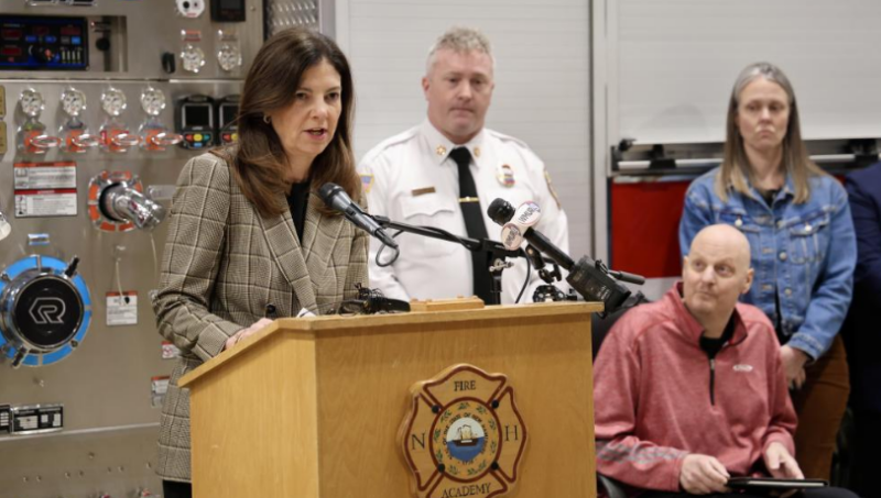 Program to give free cancer screenings to firefighters launched by Gov. Ayotte