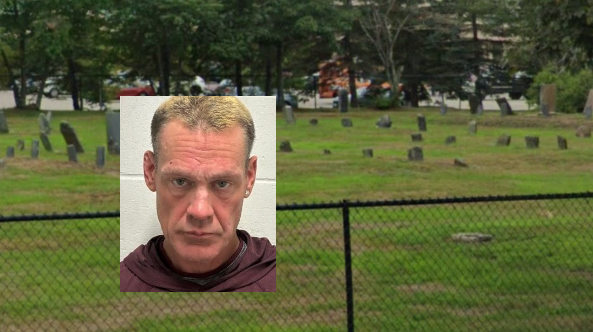 Rochester man arrested in vandalism spree at North Main Street graveyard