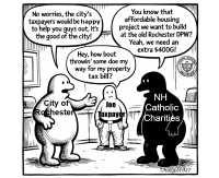 NH Catholic Charities not that giving when it comes to Rochester taxpayers