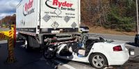 Nashua woman seriously hurt in crash into box truck