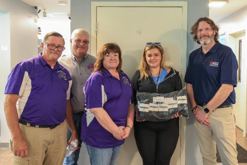 Home for Now shelter gets a gift of warmth from Rochester Elks chapter
