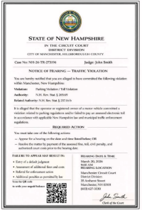 Authentic-looking payment demand from faux courts making the rounds