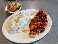 Barbecue sauce takes the Granite Steak & Grill's chicken over the top 