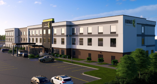 New Home2 Suites at Lilac Mall scheduled for opening as soon as March of 2027