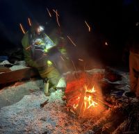 Daring mountain rescue, air transport saves severely hypothermic hiker