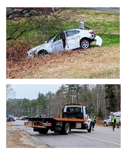 Motor vehicle accident snarls afternoon commute on Routes 125 and 75