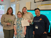 Monarch School fetes their work-based partners with student-prepared meal