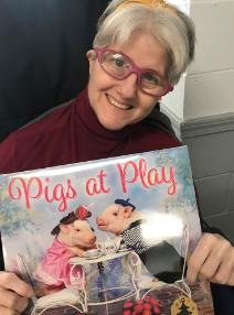 Nancy K. Junkins ... had penchant for pigs; at 62