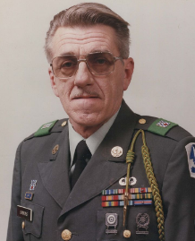 Craig Simmons ... served in Army over 30 years; at 85