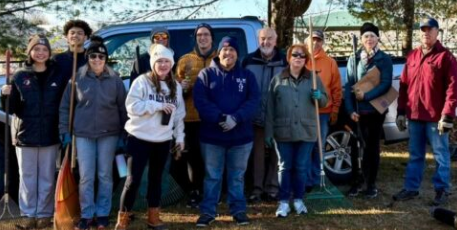 Honoring those who've passed: Volunteers spruce up one of city's oldest graveyards