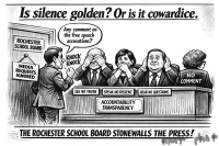 Are Rochester Schools stonewalling the press, or the citizens and parents?