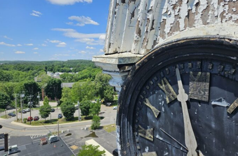 It's Time: Funding campaign launched to restore city church's steeple, clock tower